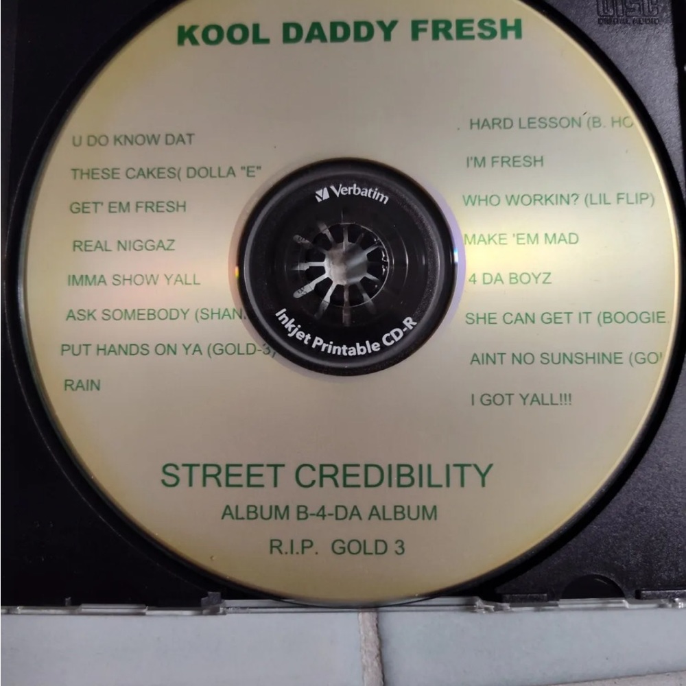 Kool Daddy Fresh (Street Credibility)Unreleased Album Rare